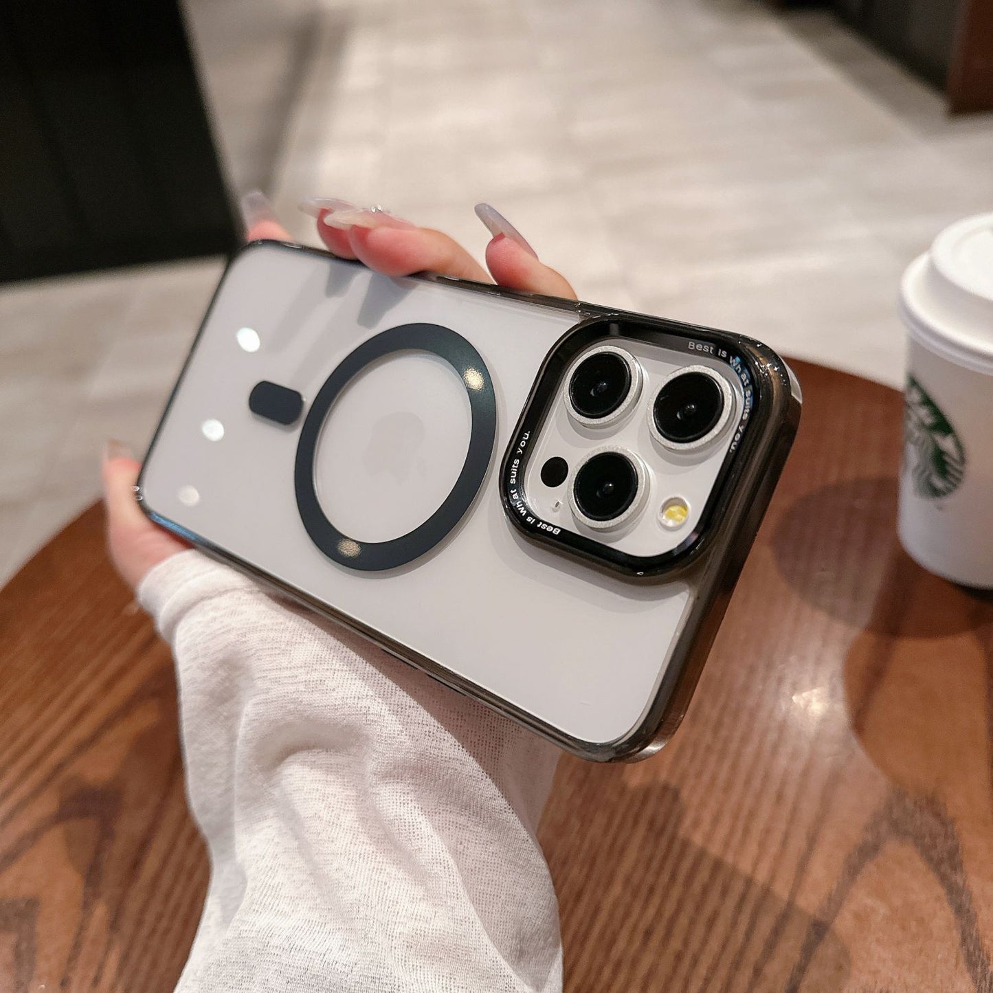 Clear Cases with Magsafe